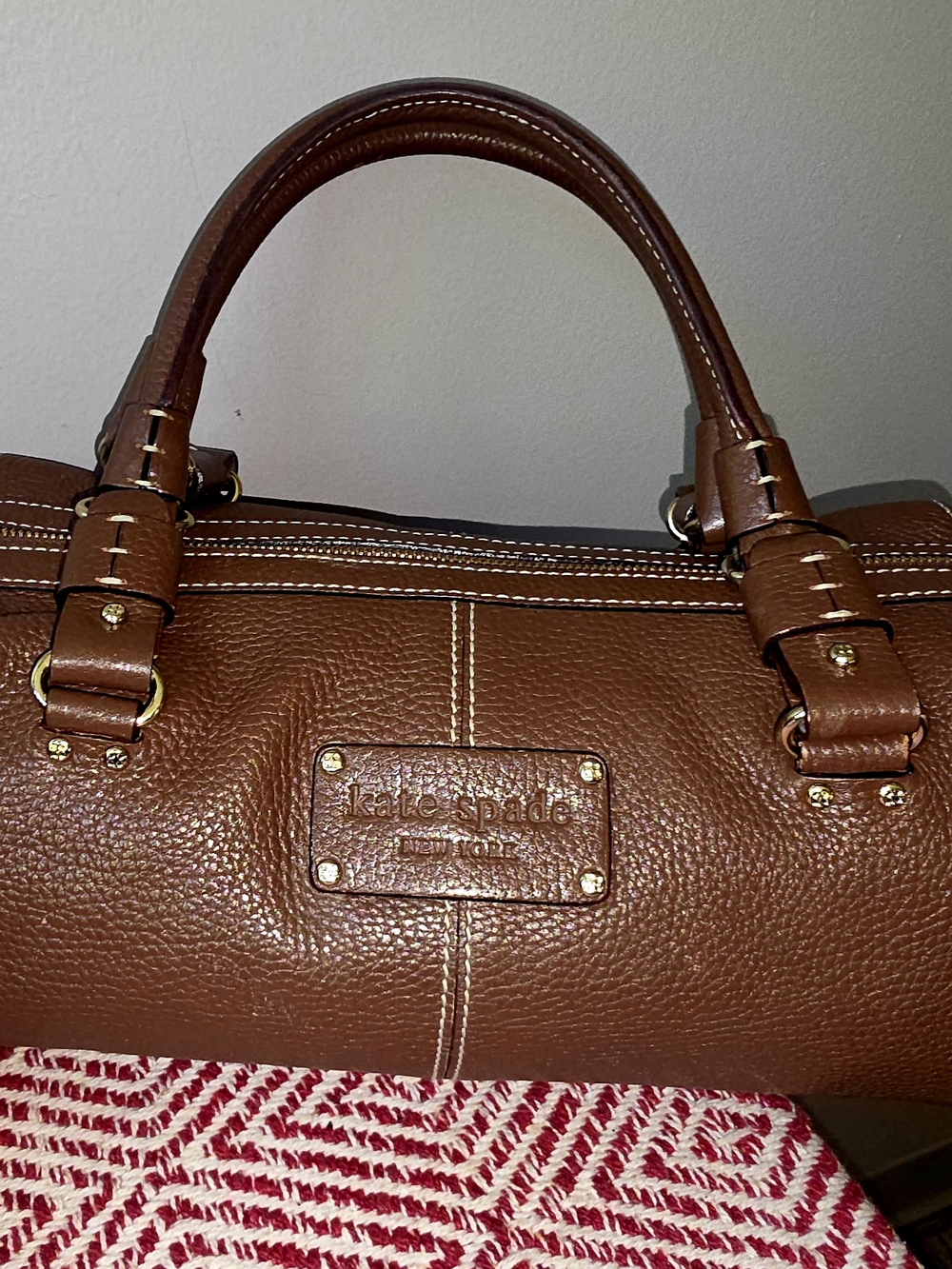 KATE SPADE Brown Leather Satchel